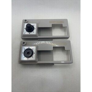 NES SUPER CONTROLLER FACTORY Overlay 1986 Nintendo Bandai x2